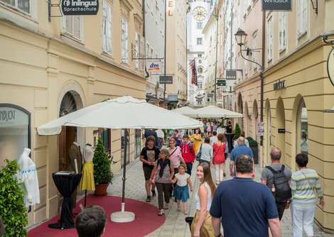 Dolce Vita in der Sigmund-Haffner-Gasse | © Foto Neumayr/Leo