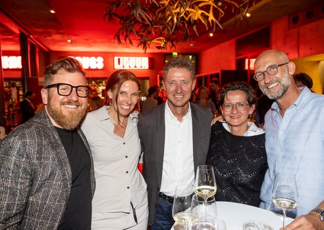 Michael und Susanne Sporer, Christian Wieber, Nadja Huber-Ress, und Roland Huber | © Andreas Kolarik