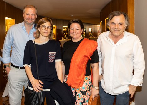 Andreas Döllerer, Maria Wiesmüller, Christine Döllerer, Markus Hinterhäuser  | © Andreas Kolarik