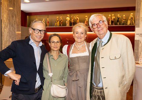 Stefan und Ute Gollhofer, Wilhelm Lanz und Ursula Lanz-Kormann | © Andreas Kolarik