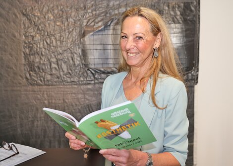 Mag. Claudia Garstenauer bei der eat&meet-Eröffnung | © Uwe Brandl
