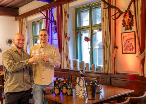 eat&meet im Gasthof zum Wilden Mann: Phillipp Pils und David Gattringer | © Andreas Kolarik