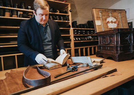 Lederhaus Schliesselberger | © Niko Zuparic