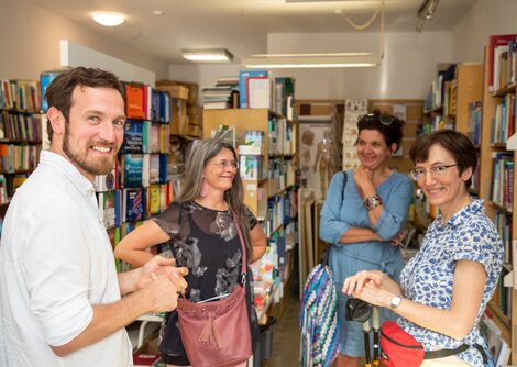 Vom Zauber der Bücher in der Buchhandlung Sorger | © Altstadt Verband Salzburg / Andreas Kolarik