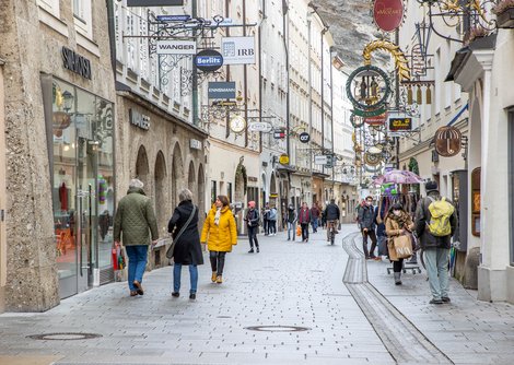 Am 8. Februar eröffneten wieder die Geschäfte in der Altstadt | © Andreas Kolarik
