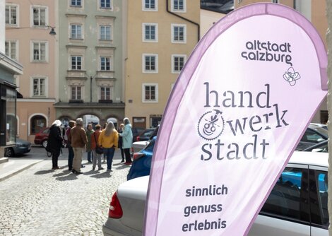 Kreativfestival HAND.WERK.STADT. vom 15. bis 25. April 2026 in der Altstadt Salzburg | © Andreas Kolarik