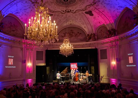 Harold López-Nussa feat. Grégoire Maret im Marionettentheater Salzburg | © Henry Schulz 