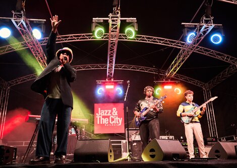 Reuben James spielte am 18. Oktober bei Jazz&TheCity 2024 | © Henry Schulz