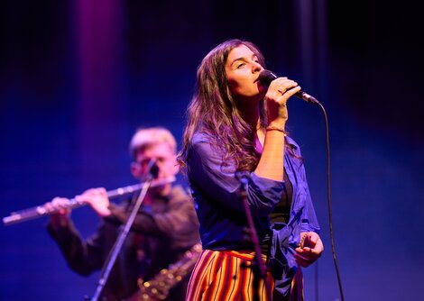 David Helbock‘s Random/Control feat. Filippa Gojo in der SZENE Salzburg | © Henry Schulz