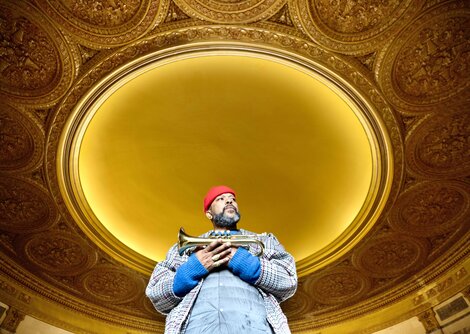 Ben LaMar Gay ist am 17. 10.  am Residenzplatz zu erleben | © JoeJones