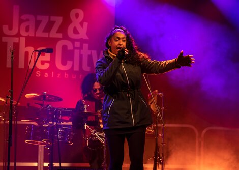 La Nefera auf der Open Air-Bühne | © Andreas Kolarik