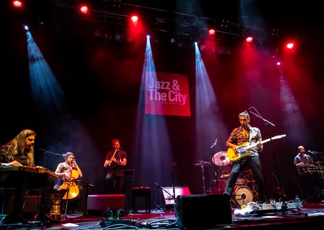 Dudu Tassa & The Kuwaitis bei der Eröffnung | © Andreas Kolarik