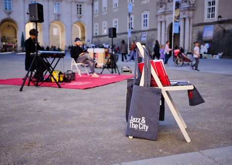 Pop Up-Stage am Residenzplatz | © Henry Schulz