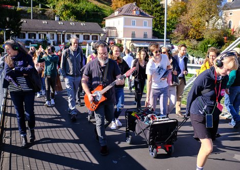 Walking Concert bei Jazz & The City | © Henry Schulz