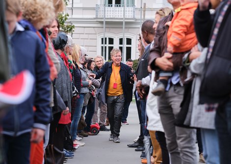 Flüstertunnel mit Oliver Hangl | © Henry Schulz