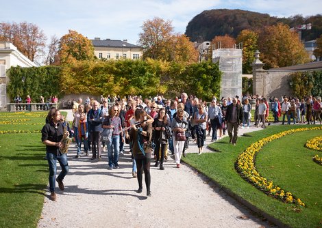 Großes Finale im Mirabellgarten | © Henry Schulz
