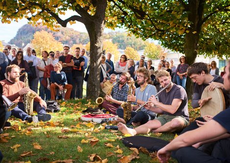 Großes Finale im Mirabellgarten | © Henry Schulz