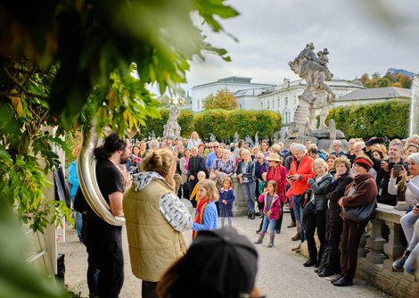 Großes Finale im Mirabellgarten | © Henry Schulz