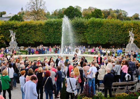 Großes Finale im Mirabellgarten | © Henry Schulz