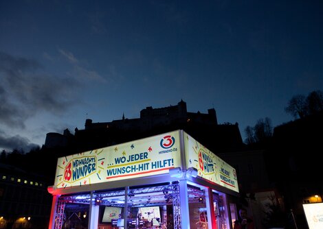 Das Ö3-Weihnachtswunder war bereits 2014 zu Gast in Salzburg | © Wolfgang Pfleger