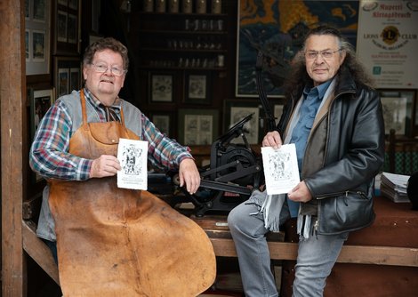 Kirtagsdruck 2021 -Günther Uitz und Sulpicius Bertsch | © Birgit Probst