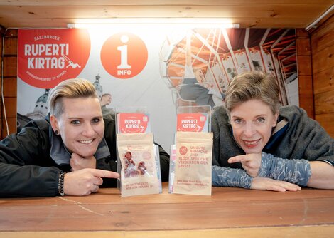 Rebecca Morokutti und Alexandra Schmidt, Frauenbüro Salzburg | © Alexander Killer