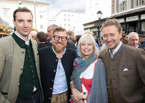 Andreas Allesch, Michael Sporer, Brigitte Hirschegger, Christian Wieber | © Andreas Kolarik