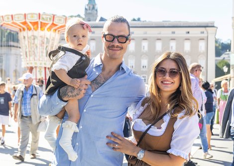 Thomas und Verena Raffl zu Besuch am Rupertikirtag 2023 | © wildbild