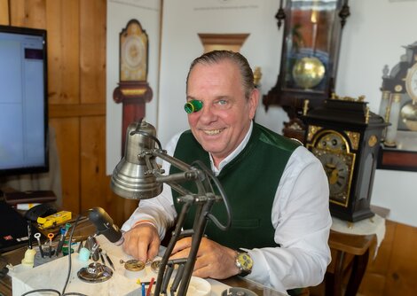 Uhrmachermeister Albert Gilli | © Andreas Kolarik