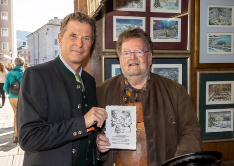 37. Kirtagsdruck - Altstadtverband-GF Roland Aigner und Komm.Rat Günther Uitz | © Andreas Kolarik