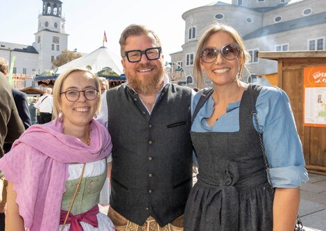 Gundi Schirlbauer, GF Salzburger Heimatwerk, Michael und Susanne Sporer, Sporer Likör- und Punschmanufaktur | © Andreas Kolarik