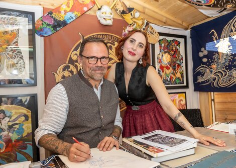 Modernes Handwerk gibt es bei Tätowierer Bernhard Leopold "Leo" und Tina Hainschwang zu sehen | © Andreas Kolarik