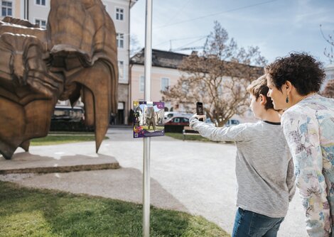 Die Space Dog-App macht die Altstadt zum Augmented Reality Escape Room | © Niko Zuparic