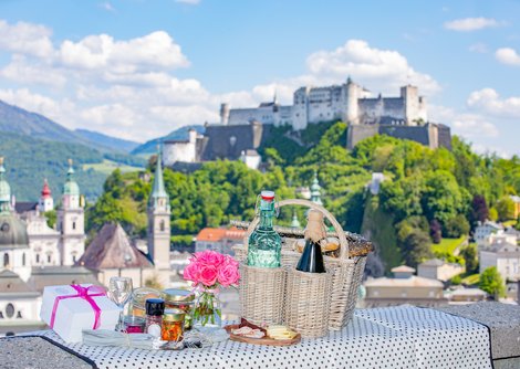 Picknick am Mönchsberg bei VIELKLANG in Kooperation mit der Salzburg AG Tourismus  | © Wildbild/Salzburg AG Tourismus