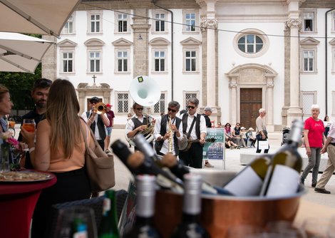 Das VIELKLANG Musik & Performance-Konzept findet Gefallen bei den Besucher:innen | © Birgit Probst