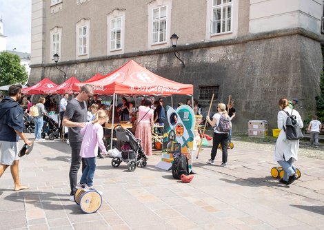 Spiel, Spaß und Aktion am Alten Markt | © Andreas Kolarik