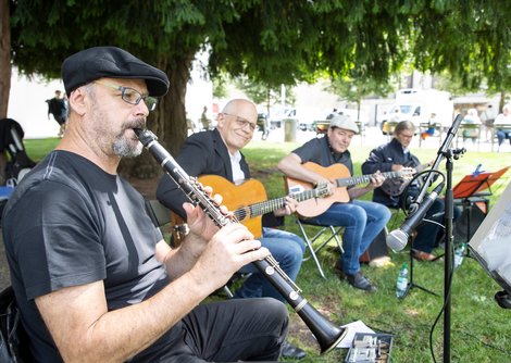 Die Django Partie spielen an beiden Veranstaltungstagen | © Andreas Kolarik