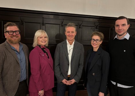 Der neue Vorstand des Altstadtverbandes Salzburg: Obmann-Stellvertreter Michael Sporer, Brigitte Hirschegger, Obmann Christian Wieber, Finanzreferentin Eva Kratzer-Burgstaller, Andreas Allesch  | © Altstadtverband Salzburg