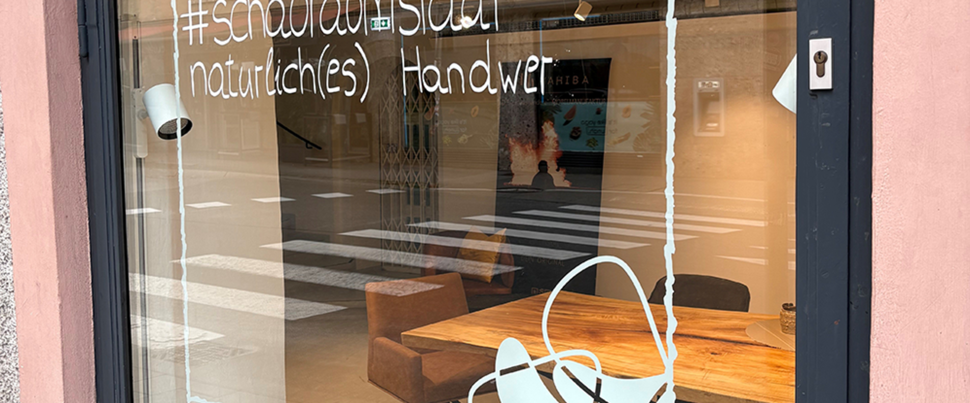 Schaufenster des House of Talents