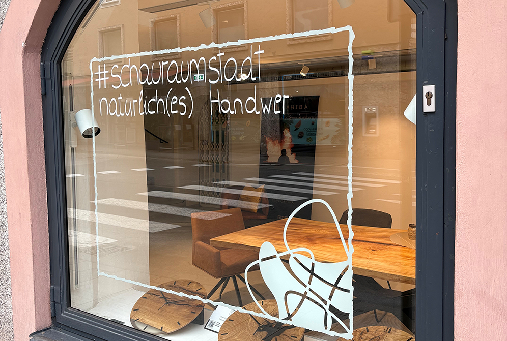 Schaufenster des House of Talents