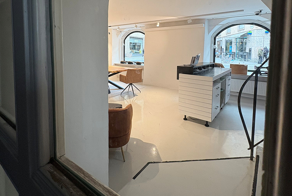 Kassenbereich im House of Talents