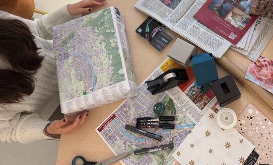 kreatives, nachhaltiges Verpacken von Geschenken