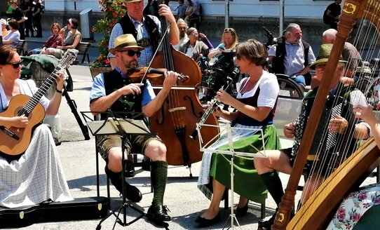 Volksmusik in der Altstadt Salzburg | © Salzburger Volksliedwerk