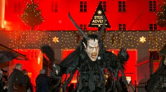 Untersberg-Krampusse beim Sternadvent | © Sternadvent