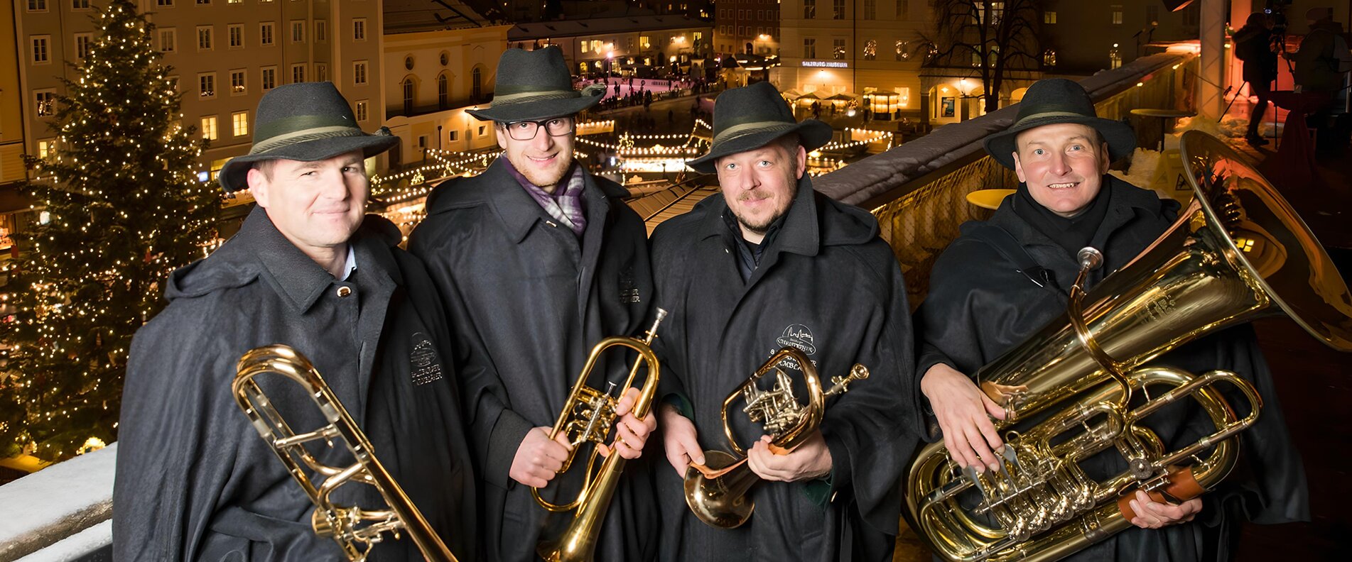 Turmblasen am Salzburger Christkindlmarkt | © Salzburger Christkindlmarkt