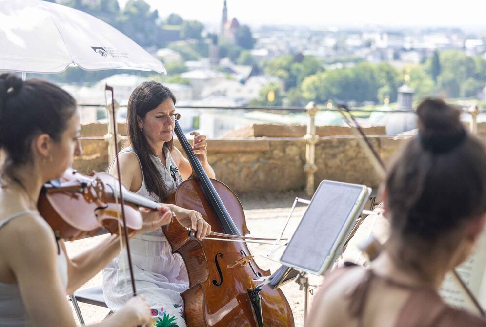 Musikerinnen am ALTSTADTSAMSTAG | © Herbert Rohrer