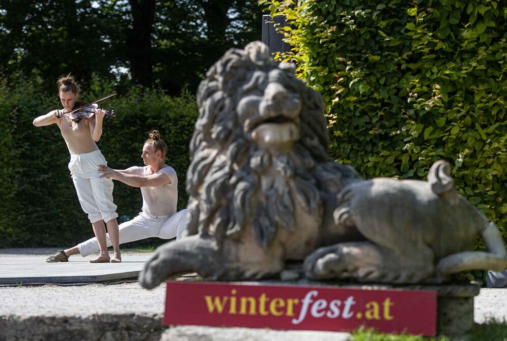 Artistin und Artist am ALTSTADTSAMSTAG | © Herbert Rohrer