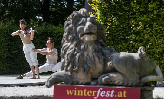 Artistin und Artist am ALTSTADTSAMSTAG | © Herbert Rohrer