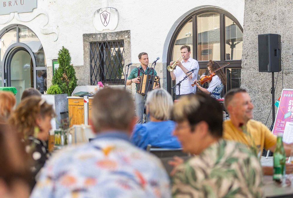 Musikgruppe am ALTSTADTSAMSTAG | © Herbert Rohrer