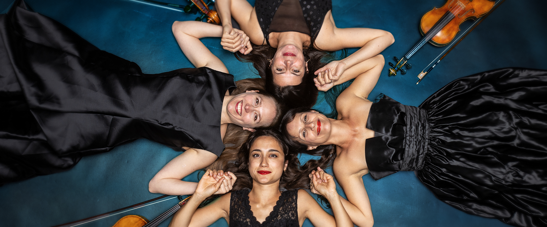 Die Bandmitglieder des Constanze Quartetts. | © Ernest Stierschneider